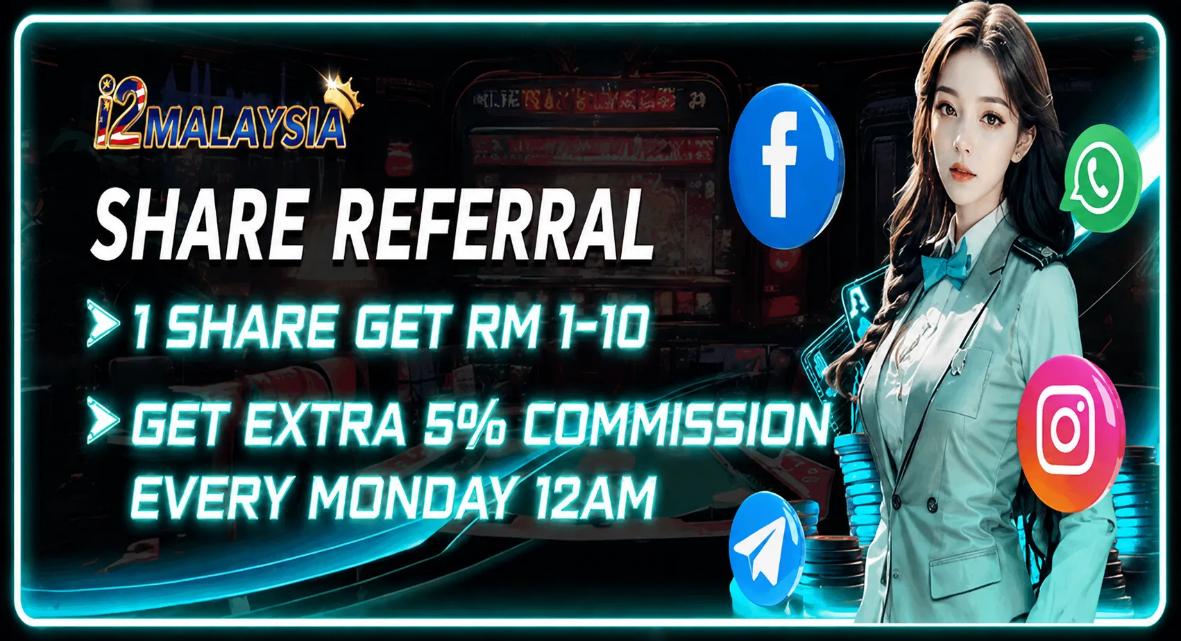 i2Malaysia share referral promotion